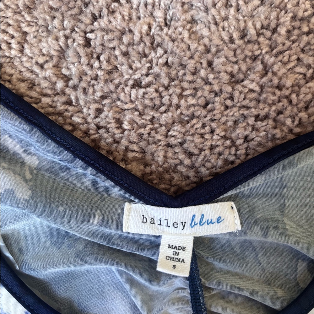 Bailey Blue Navy Tie-Dye Maxi Dress - Picture 3 of 3